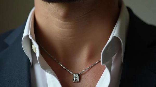 Pendentifs argent pour homme : élégance et style affirmé