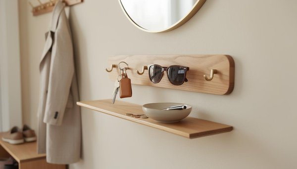 Le porte clé mural : la solution élégante et pratique pour chaque entrée